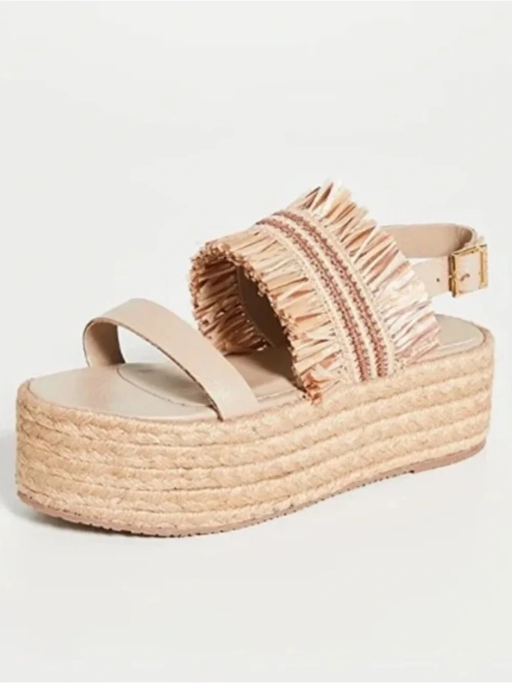 Anthropologie Kaanas Fiji Platform Sandals Size 8